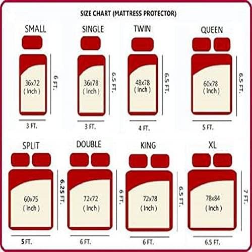 MomsEasy 100% Waterproof Premium Cotton Mattress Protector | Breathable and Hypoallergenic Ultra Soft Fitted Bed Protector, Grey - Image 5